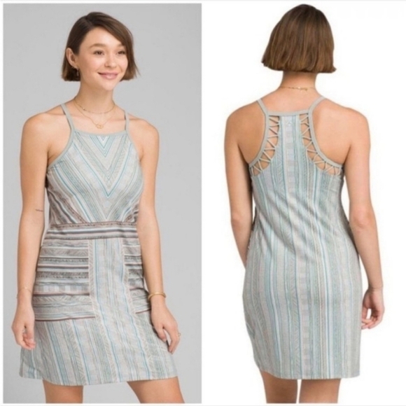 Prana Ardore Agave Samba tank dress sz medium - Picture 1 of 10